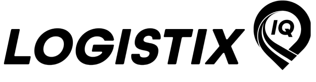 LogistixIQ all black logo