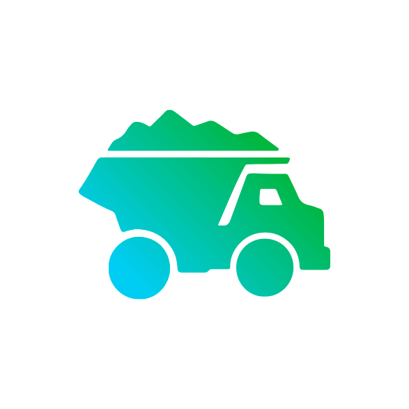 Sand truck icon